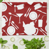 Küchen-Element-Muster Geschirrtuch (Gefaltet)