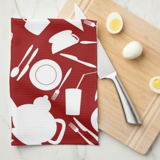 Küchen-Element-Muster Geschirrtuch (Viertel Falte)