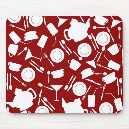 Küchen-Element-Muster Mousepad (Vorne)