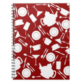 Küchen-Element-Muster Notizblock (Vorderseite)