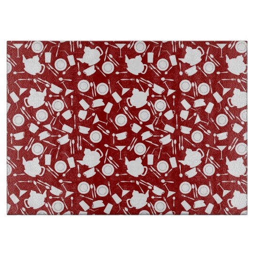 Küchen-Element-Muster Schneidebrett (Vorderseite)