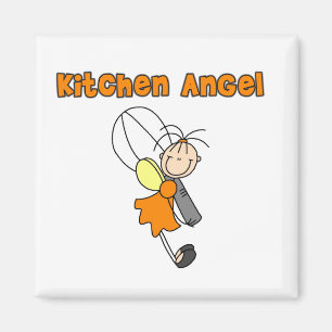 Küchen-Engel T-Shirts und Geschenke Magnet