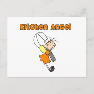 Küchen-Engel T-Shirts und Geschenke Postkarte