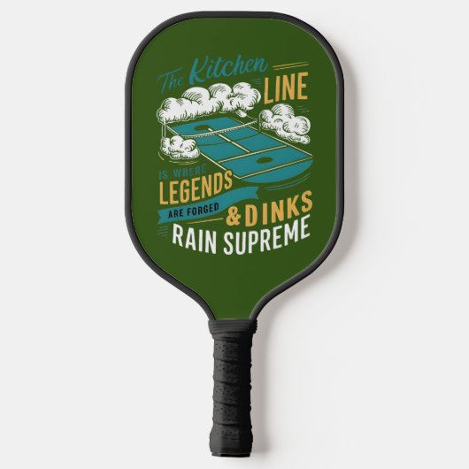 Küchen-Eroberer Pickleball Schläger (Rückseite)