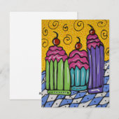 Kuchen! Feiertagskarte (Vorne/Hinten)