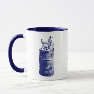 Küchen Fette Stoner Chicks Tasse Deli Blau