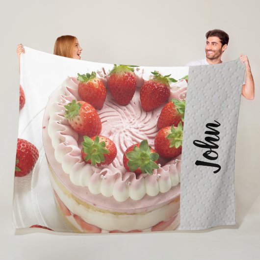 Kuchen Fleecedecke (Beispiel)