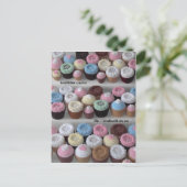 Kuchen für alle postkarte (Stehend Vorderseite)