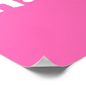 Kuchen für den Geburtstagsnamen Maßgeschneidertes  Poster (Ecke)