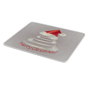 Kuchen für den Weihnachtsmann Schneidebrett