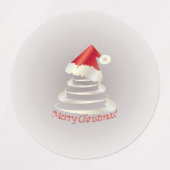 Kuchen für Santa Etiketten (Design 2)