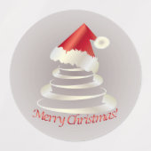 Kuchen für Santa Etiketten (Design 1)