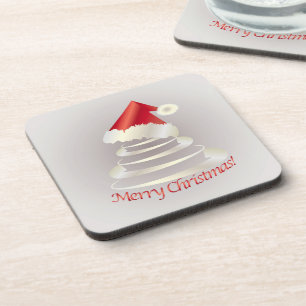 Kuchen für Santa Getränkeuntersetzer