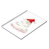Kuchen für Santa Notizblock (Linke Seite)