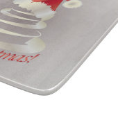 Kuchen für Santa Schneidebrett (Ecke)