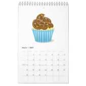 Kuchen-Gebäck-Kalender Kalender (Mär 2027)