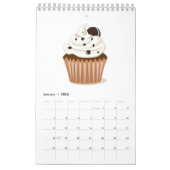 Kuchen-Gebäck-Kalender Kalender (Jan 2026)