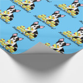 Kuchen-Geburtstags-Geschenk-Verpackung Bostons Geschenkpapier (Ecke)