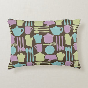 Küchen-Gerät-Muster 2 Dekokissen