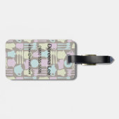 Küchen-Gerät-Muster 2 Gepäckanhänger (Rückseite horizontal)