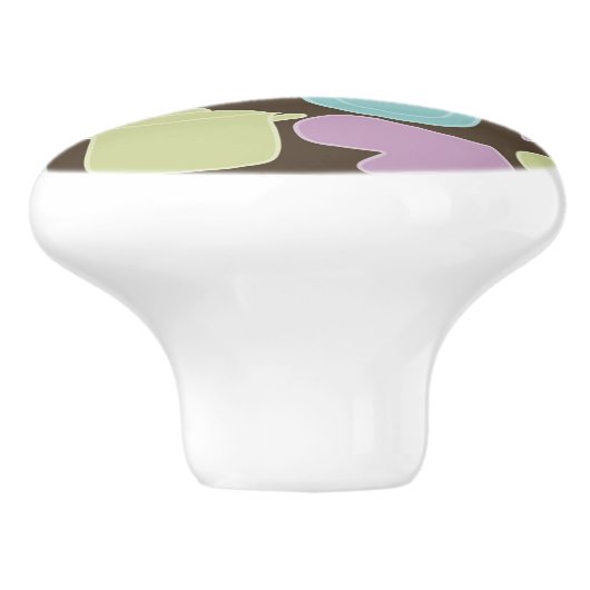 Küchen-Gerät-Muster 2 Keramikknauf (Seitenansicht)