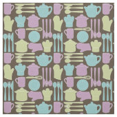 Küchen-Gerät-Muster 2 Stoff (Muster)