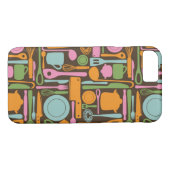 Küchen-Gerät-Muster 3 Case-Mate iPhone Hülle (Rückseite (Horizontal))