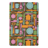 Küchen-Gerät-Muster 3 Mini Klemmbrett (Rückseite)