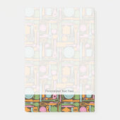 Küchen-Gerät-Muster 3 Post-it Klebezettel (Vorderseite)