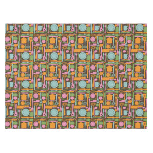Küchen-Gerät-Muster 3 Tischdecke