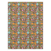 Küchen-Gerät-Muster 3 Tischdecke (Vorderseite)