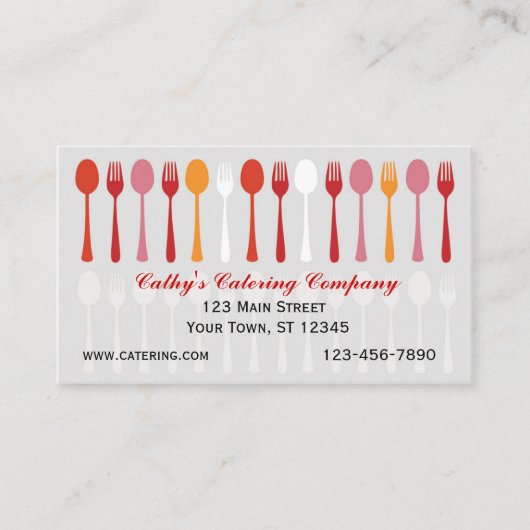 Küchen-Geräte, Catering Visitenkarte (Vorderseite)