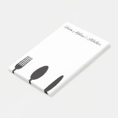 Küchen-Geräte Post-it Klebezettel (angewinkelt)