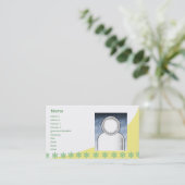 Kuchen - Geschäft Visitenkarte (Stehend Vorderseite)