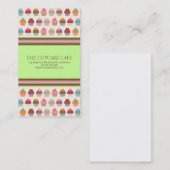 Kuchen-Geschäfts-oder Bäckerei-Visitenkarten Visitenkarte (Vorne/Hinten)