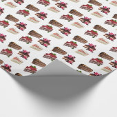Kuchen Geschenkpapier (Ecke)