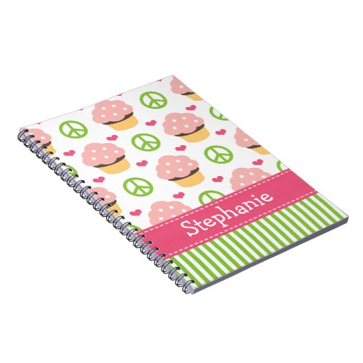 Kuchen-gewundenes Notizblock (Rechte Seite)