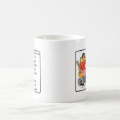 Küchen-glücklicher lustiger Tassen-Spaß Kaffeetasse (Mittel)