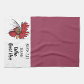 Küchen Handtuch Hühnchen Bless alle, die (Horizontal)