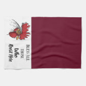 Küchen Handtuch Hühnchen Bless alle, die (Horizontal)