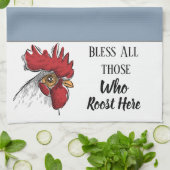 Küchen Handtuch Hühnchen Bless alle, die (Gefaltet)