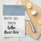 Küchen Handtuch Hühnchen Bless alle, die (Viertel Falte)