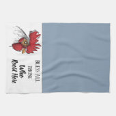 Küchen Handtuch Hühnchen Bless alle, die (Horizontal)