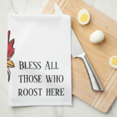 Küchen Handtuch Hühnchen Bless alle, die (Viertel Falte)