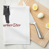 Küchen Handtücher Barber Thema (Viertel Falte)