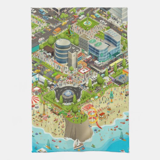 Küchen Handtücher Colorful wespebeach (Vertikal)