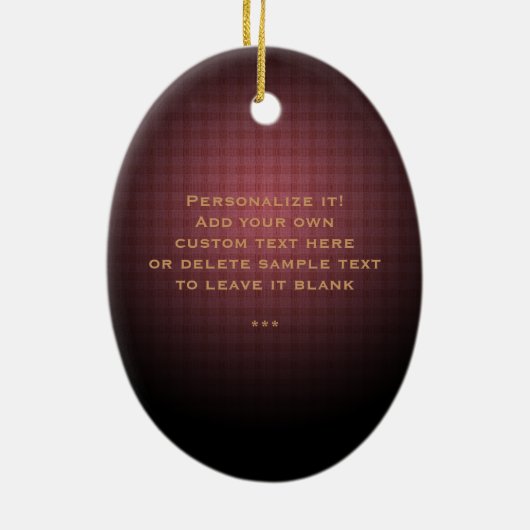 Küchen-Hexe Keramik Ornament (Hinten)