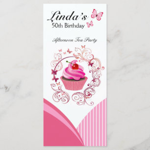 "Kuchen-Himmels-" - schickes Gebäck-Nachtisch-Menü Menükarte