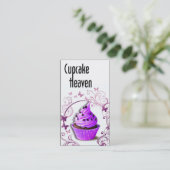 "Kuchen-Himmels-" - Visitenkarte (Stehend Vorderseite)