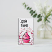 "Kuchen-Himmels-" - Visitenkarte (Stehend Vorderseite)